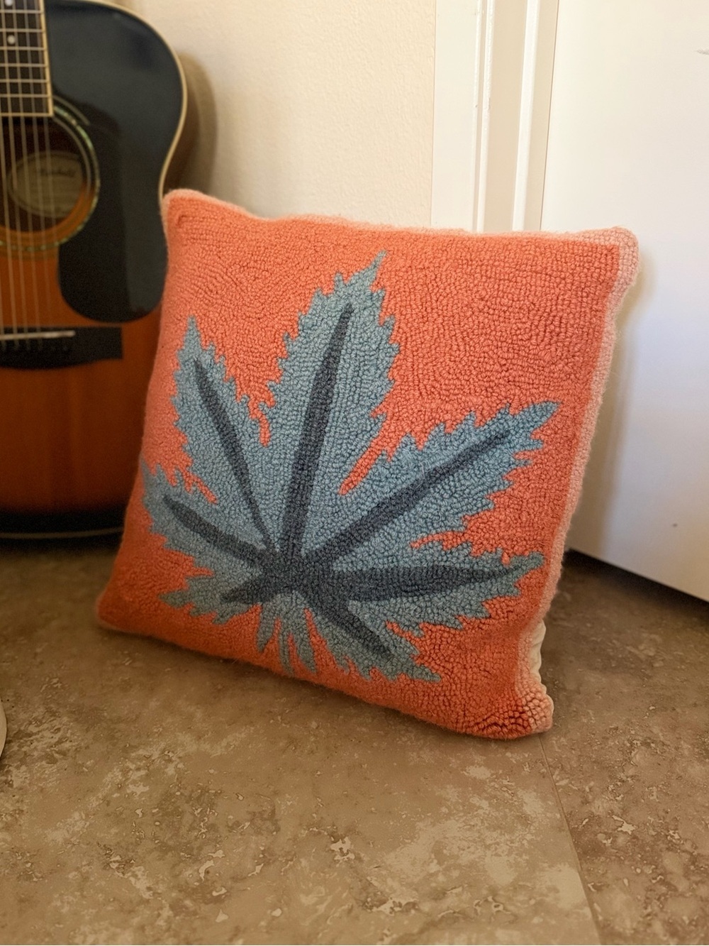 Trendy 4/20 Leaf Pillow
